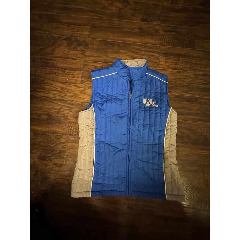 G-III Sports by Carl Banks University of Kentucky Wildcats quilted vest Sz Med